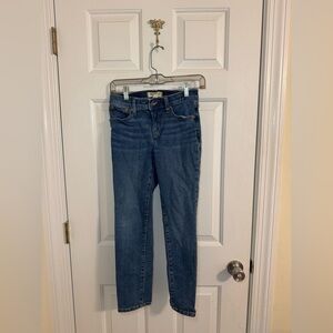 Madewell Mid-Rise Jeans size 24 skinny blue